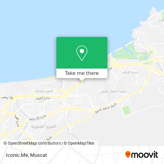 Iconic.Me map