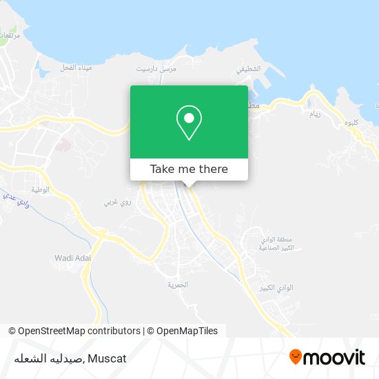 صيدليه الشعله map