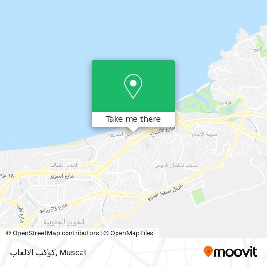 كوكب الالعاب map