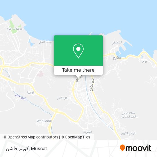 كوينز فاشن map