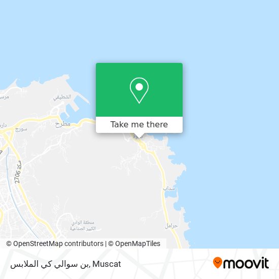بن سوالي كي الملابس map