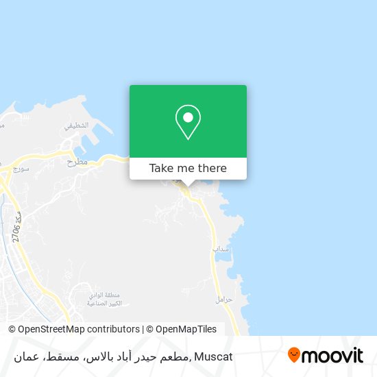 مطعم حيدر أباد بالاس، مسقط، عمان map