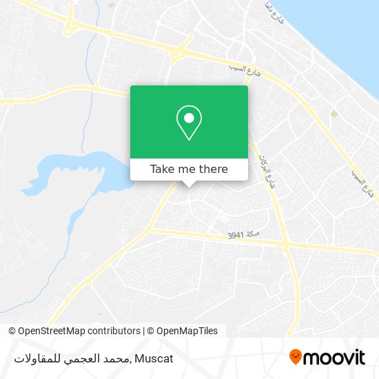 محمد العجمي للمقاولات map