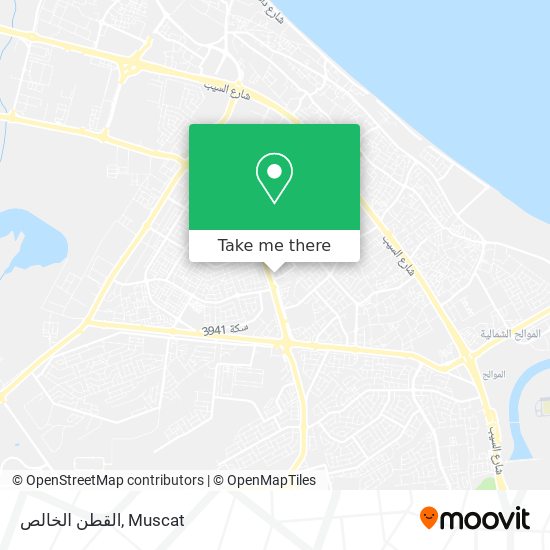 القطن الخالص map