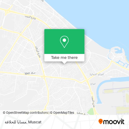 مسايا للحلاقة map