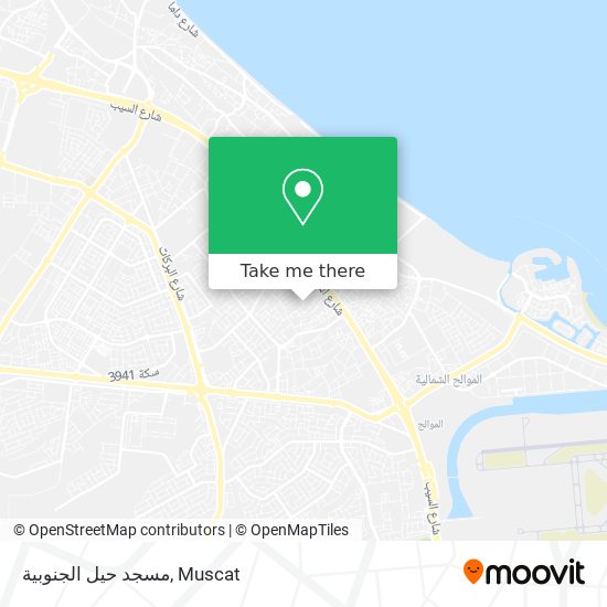 مسجد حيل الجنوبية map