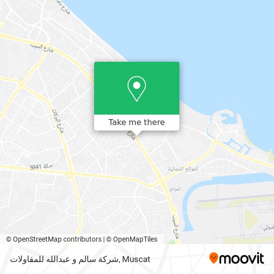 شركة سالم و عبدالله للمقاولات map