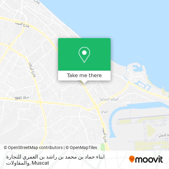 ابناء حماد بن محمد بن راشد بن العمري للتجارة والمقاولات map