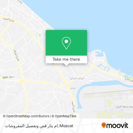 ام يثار قص وتفصيل المفروشات map