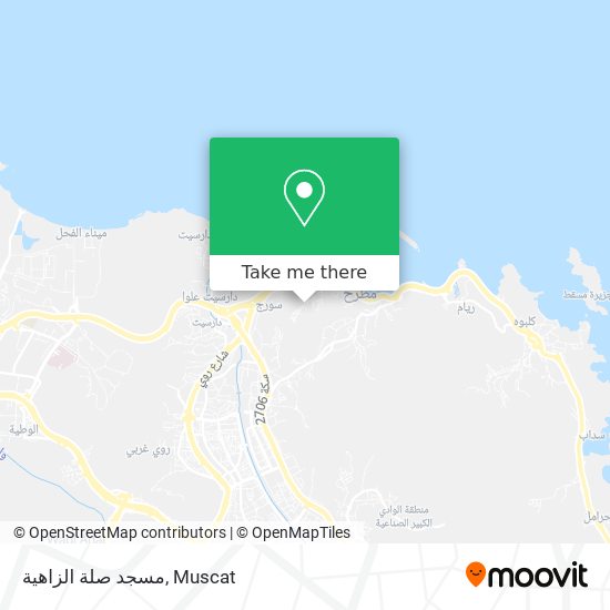 مسجد صلة الزاهية map