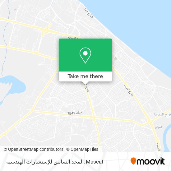 المجد السامق للإستشارات الهندسيه map