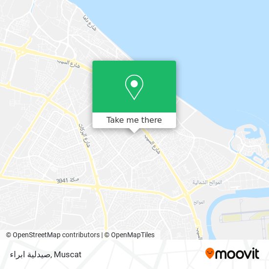 صيدلية ابراء map