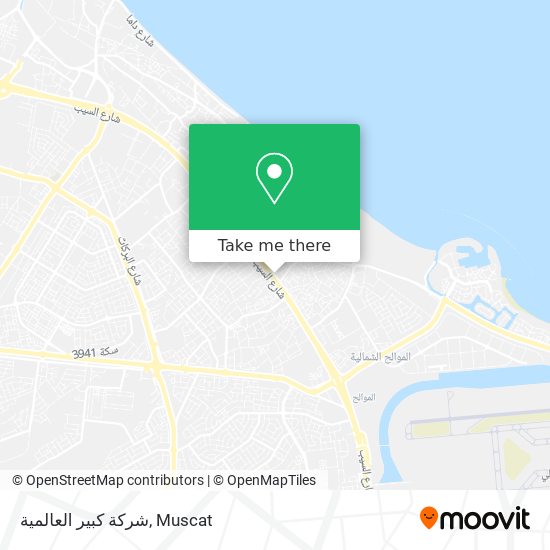 شركة كبير العالمية map