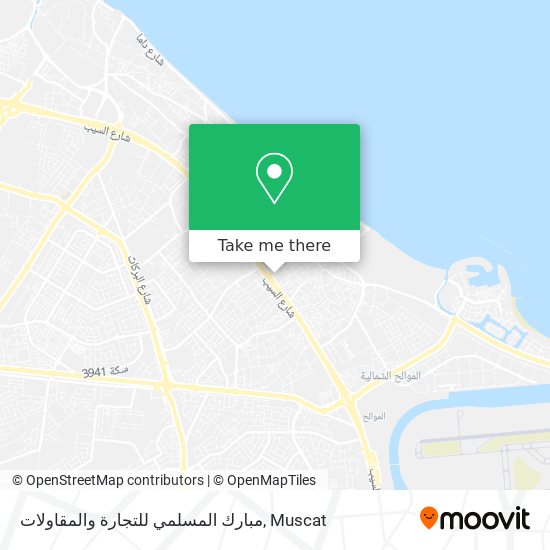 مبارك المسلمي للتجارة والمقاولات map