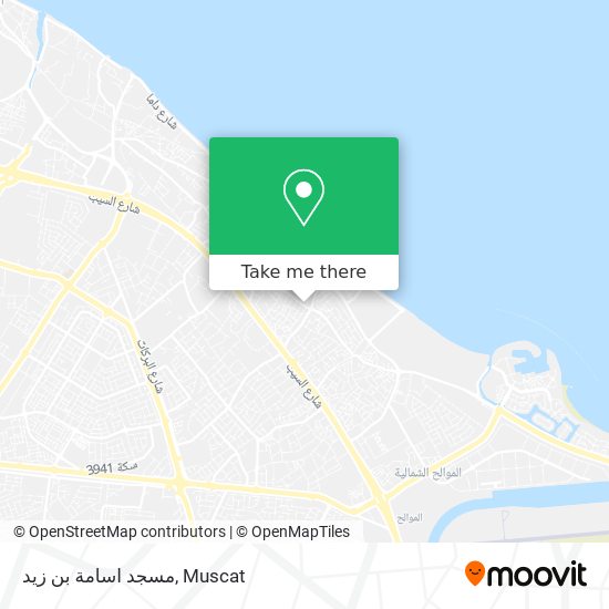 مسجد اسامة بن زيد map