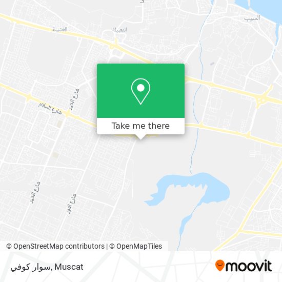 سوار كوفي map