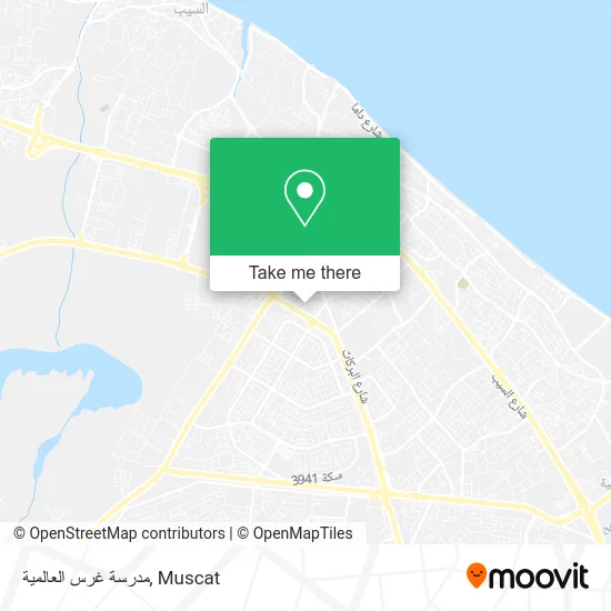 مدرسة غرس العالمية map