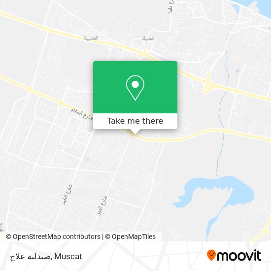 صيدلية علاج map