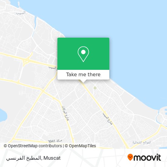 المطبخ الفرنسي map