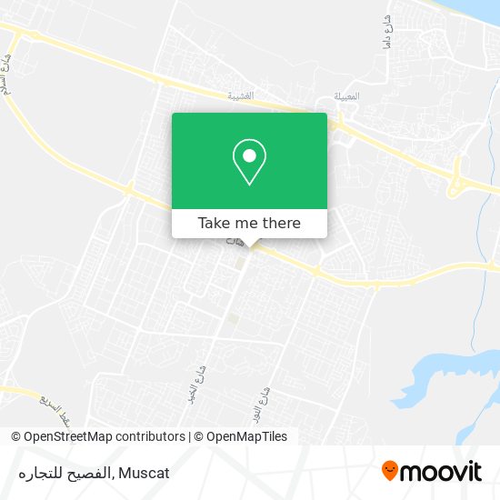 الفصيح للتجاره map