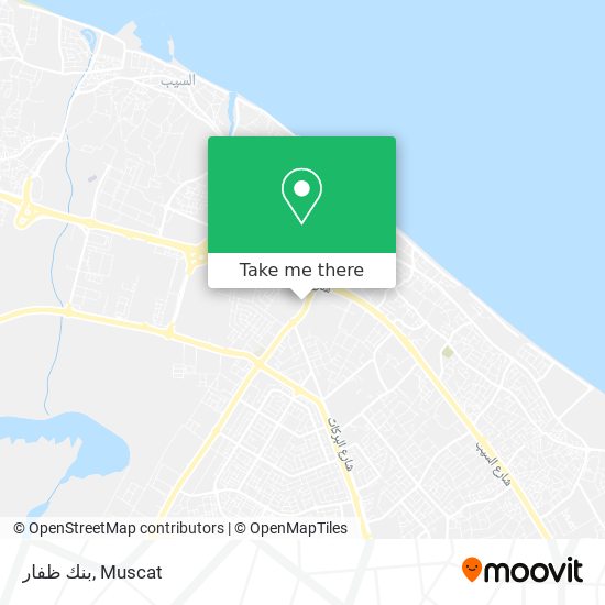 بنك ظفار map