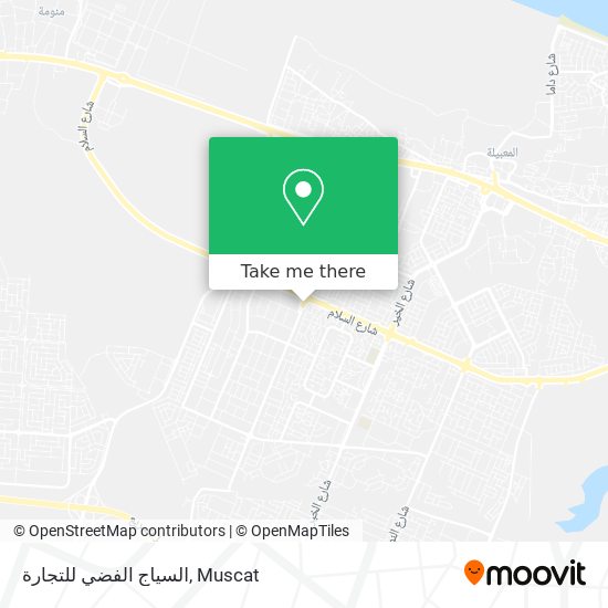 السياج الفضي للتجارة map