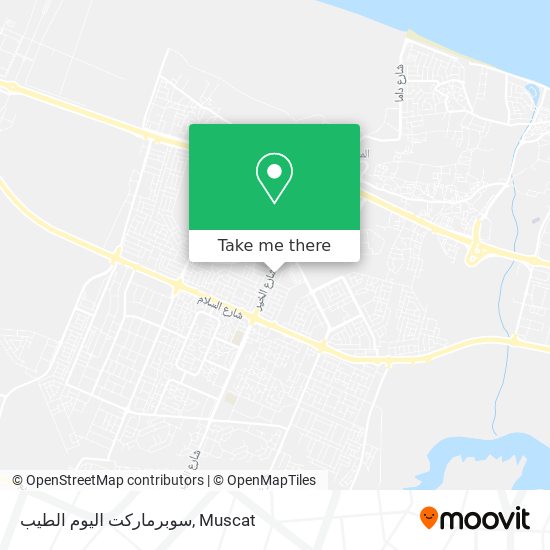 سوبرماركت اليوم الطيب map