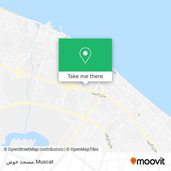 مسجد خوض map