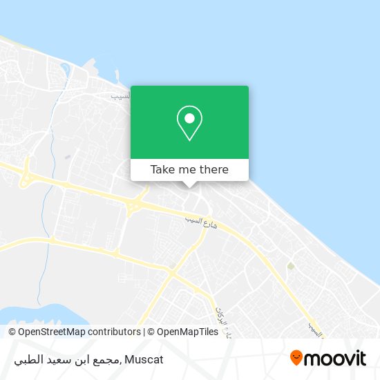مجمع ابن سعيد الطبي map
