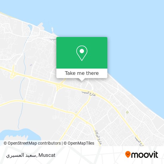 سعيد العسيري map