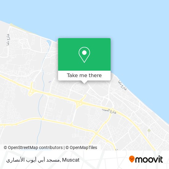 مسجد أبي أيوب الأنصاري map