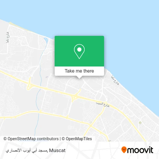 مسجد أبي أيوب الأنصاري map