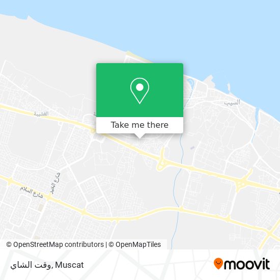 وقت الشاي map