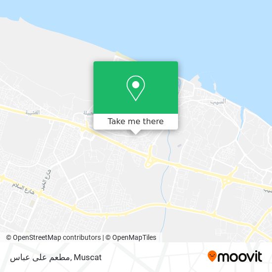 مطعم على عباس map