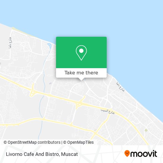 Livorno Cafe And Bistro map