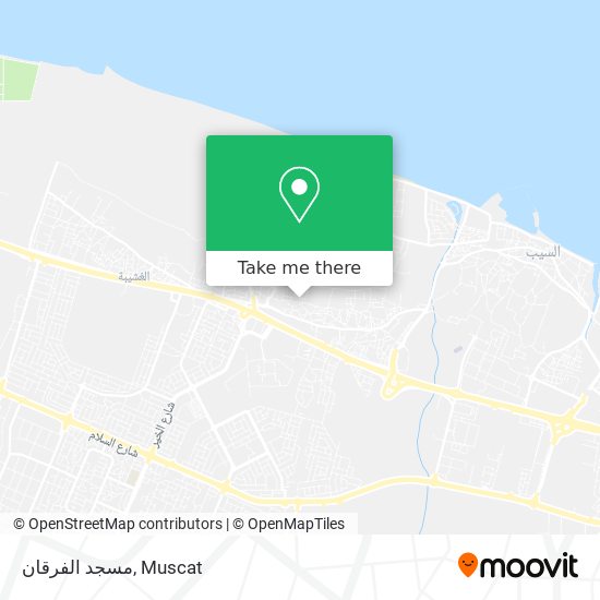 مسجد الفرقان map