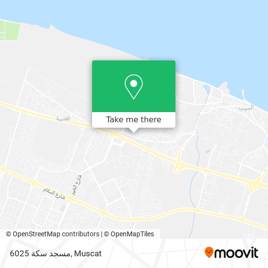 مسجد سكة 6025 map