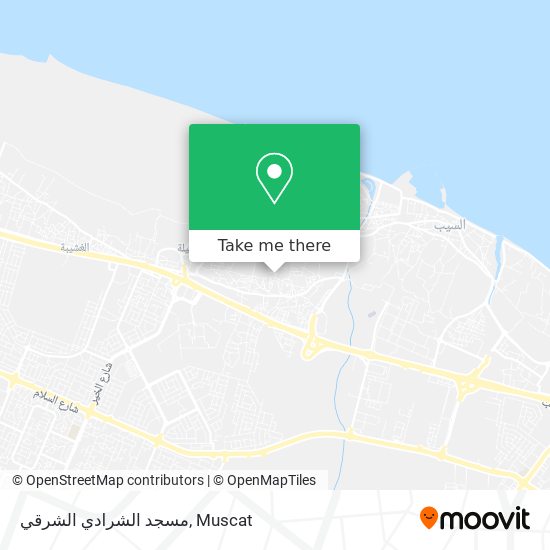 مسجد الشرادي الشرقي map