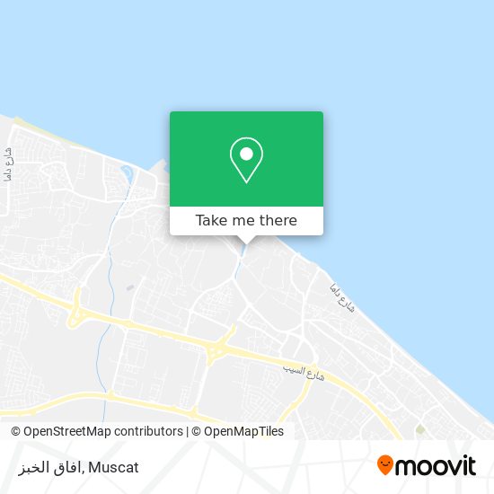 افاق الخبز map
