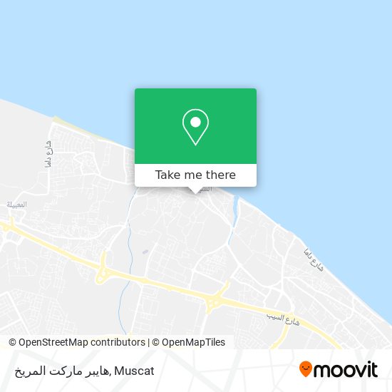 هايبر ماركت المريخ map