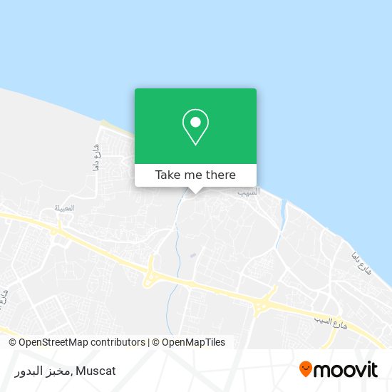 مخبز البدور map