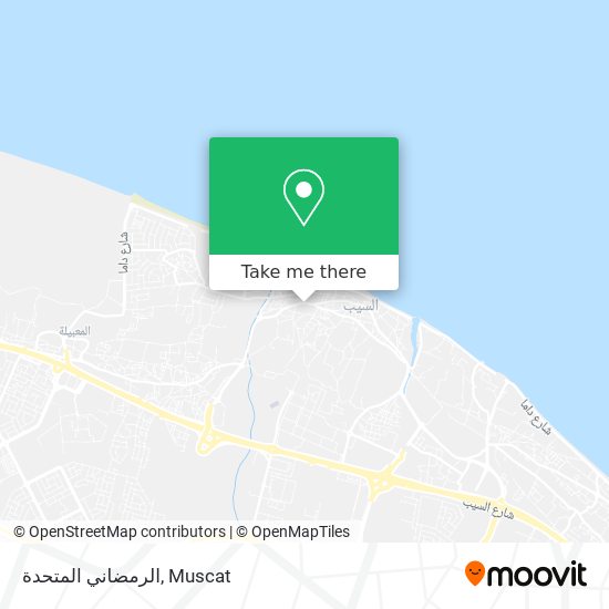 الرمضاني المتحدة map