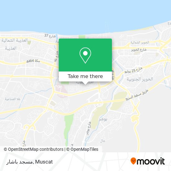 مسجد باشار map