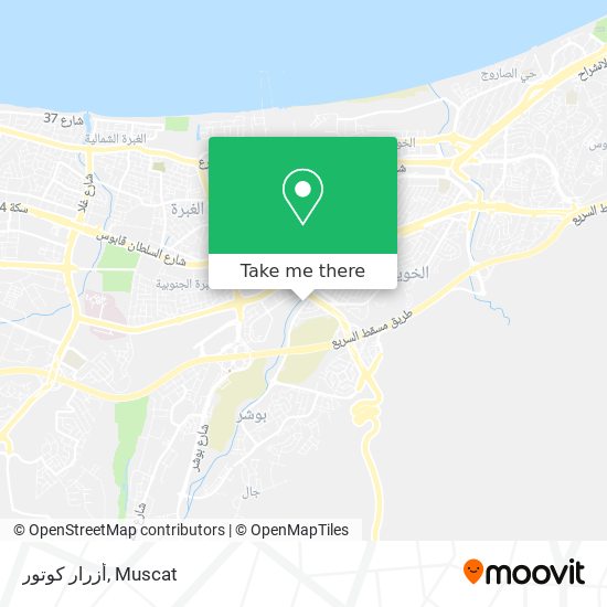 أزرار كوتور map