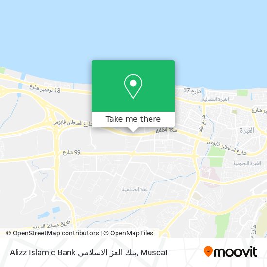 Alizz Islamic Bank بنك العز الاسلامي map