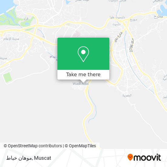 موهان خياط map
