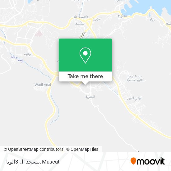 مسجد ال 3الويا map