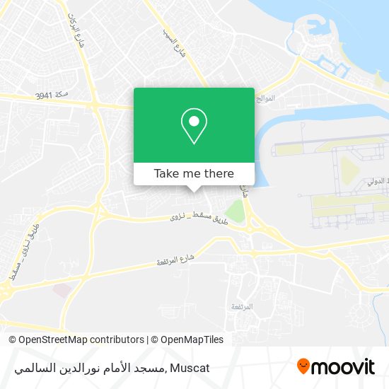 مسجد الأمام نورالدين السالمي map
