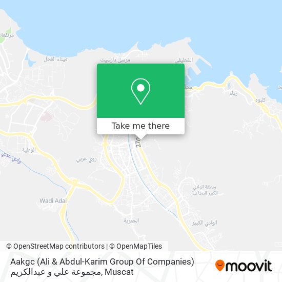 Aakgc (Ali & Abdul-Karim Group Of Companies) مجموعة علي و عبدالكريم map