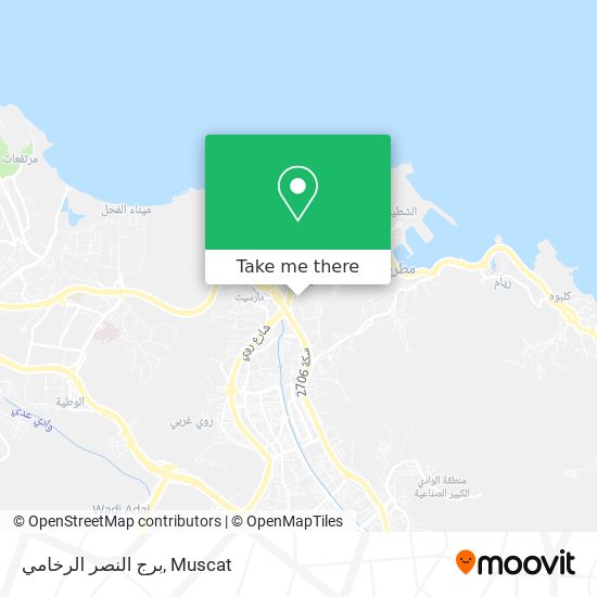 برج النصر الرخامي map
